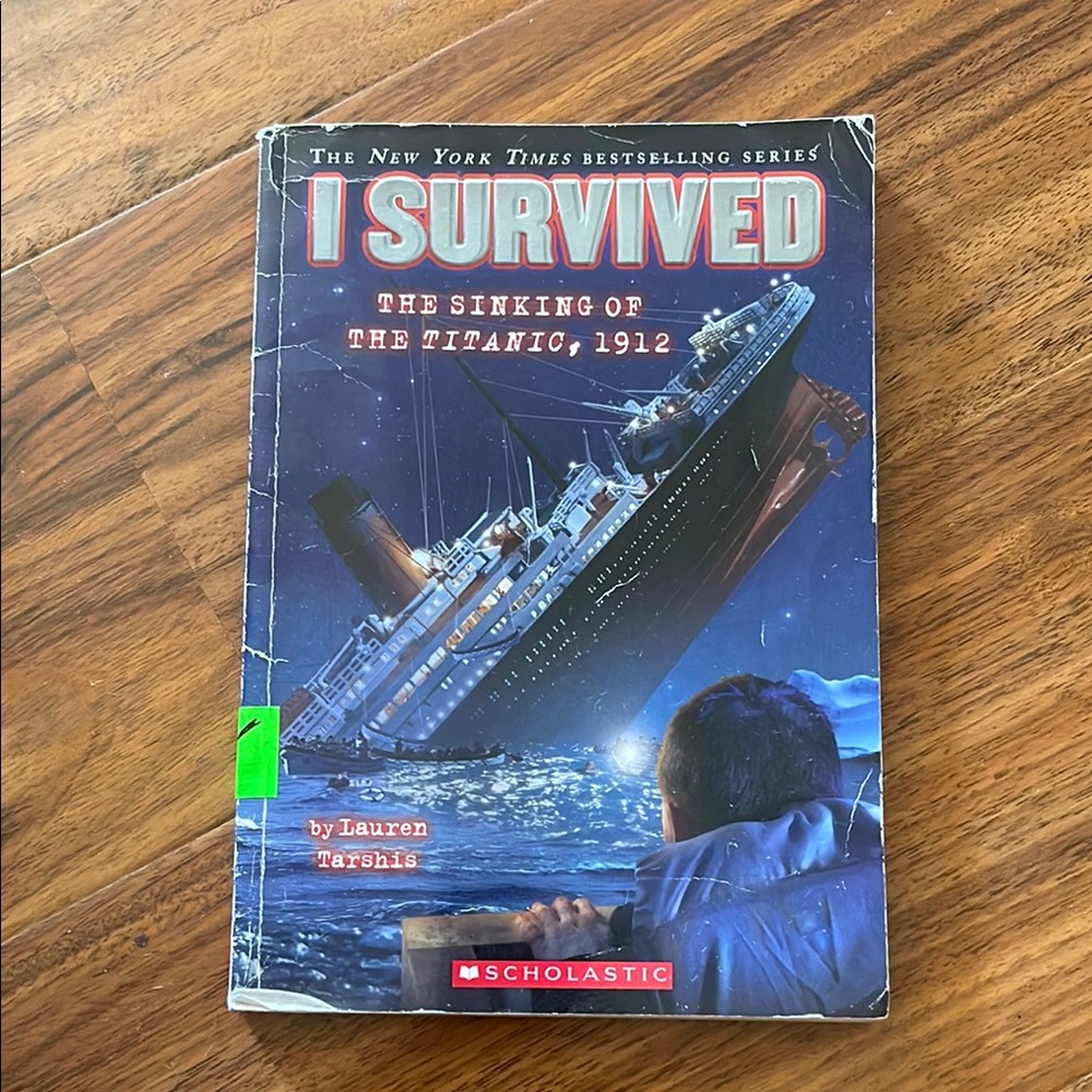 Scholastic I Survived: Titanic Adventure Book - Blue and Red Cover